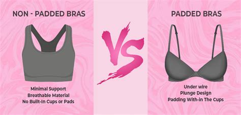 Is it better to wear padded or unpadded bras?